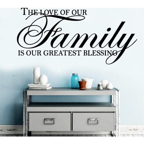 Modern Greatest Blessing Vinyl Self Adhesive Wallpaper For Home Decor Living Room Bedroom Room Decoration