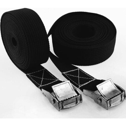 Tie-Down Straps Heavy Duty Lashing Straps Adjustable Buckle for Cargo Moving Luggage Bunding Motorcycle Trailer