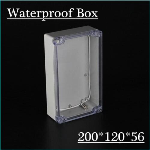 200*120*56mm abs plastic IP68 waterproof plastic waterproof enclosures