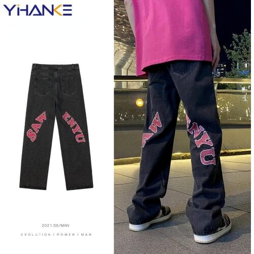 Men's Wide Leg Jeans YIHANKE China
