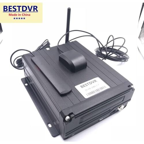 4G GPS WIFI MDVR AHD 8CH Hard Disk+SD Card 1080P Mobile DVR