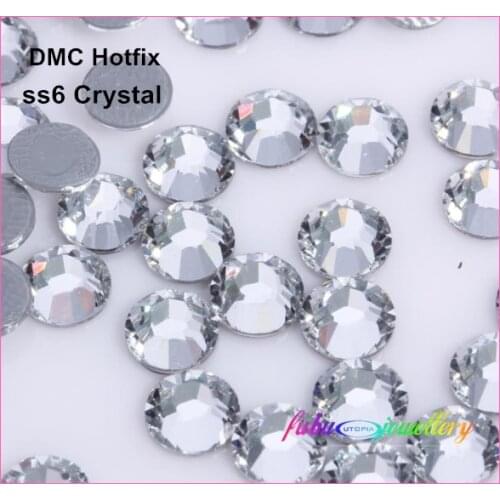 Free Shipping! 1440pcs/Lot, ss6 (1.9-2.1mm) High Quality DMC Crystal Iron On Rhinestones / Hot fix Rhinestones