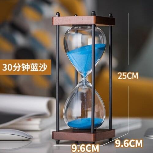 Time hourglass timer 30 minutes hourglass decoration childrens birthday gift valentines Day Tanabata gift luxury