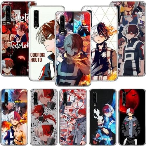 My Hero Academia Todoroki Shoto Phone Case For Huawei P30 P40 P20 P10 Mate 20 10 30 Lite Pro P Smart Z Plus Printing Cover Coque