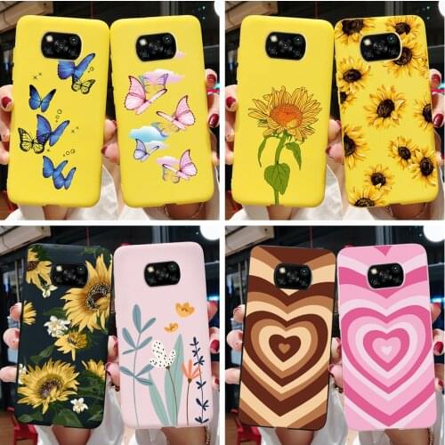 Poco X3 X 3 Pro NFC Case Stylish Girls Silicone Slim Soft Cover Phone Cases For Xiomi Xiaomi Poco X3 Pocox3 Pro NFC X3Pro Case