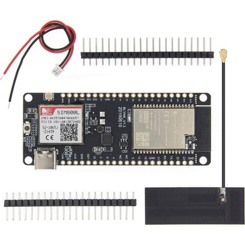 Hot TTGO T-Call V1.3 ESP32 Wireless Module GPRS Antenna SIM Card SIM800L Module ESP32-WROVER-B 2.4GHz SIM800L Development Board