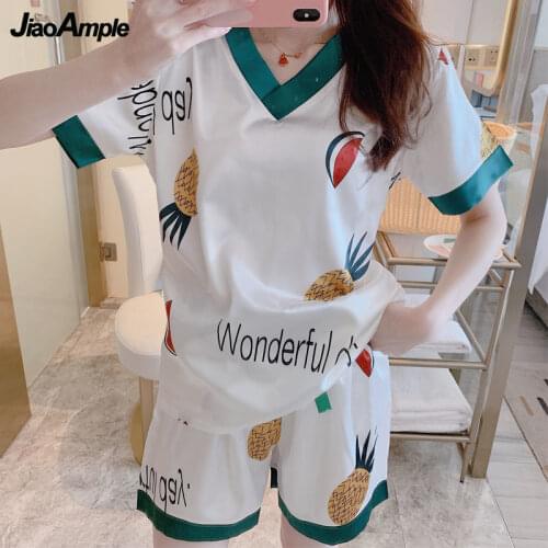 Женские шелковые пижамы JiaoAmple China At AliExpress