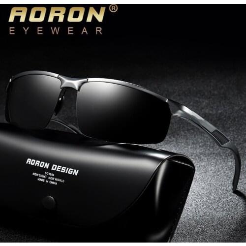 Brand Men Polarized Sunglasses Aluminum Magnesium Sun Glasses Driving Glasses Semi Rimless Shades For Men Oculos Masculino Male