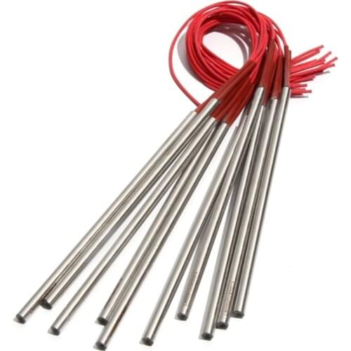 5PCS 9.5mm 380~500mm 201SUS Length Single Head Dual Heating Pipe 110V/220V/380V 900W/950W/1000W/1100W Tubular Heater Element