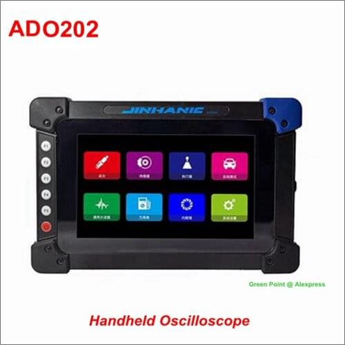 New Arrival Jinhan ADO202 Professional Handheld Oscilloscope Digital Multimeter Oscilloscope 2 Channels 100 MS/s Sample Rate