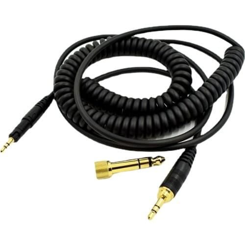 Replacement Cable 3m original For Audio-Technica ATH-M50x ATH-M40x ATH-M70x Headphone Upgraded Spring line 3.5mm to 2.5mm Wire
