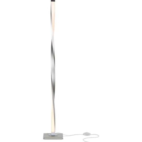 LED floor light new floor lamp 32W remote control dimmable silver color 2700-6500k
