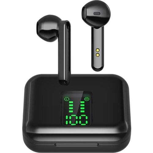 TWS Bluetooth 5.0 Headphone Wireless Earphone LED Display Sport Waterproof Headset Earbuds X15 L12 For xiaomi huawei oppo