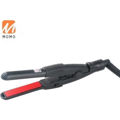 Hair Styling Iron Mini Pull Straight Hair Curls Dual-Purpose Electric Straightener Portable Mini Bangs Fluffy Mens Modeling