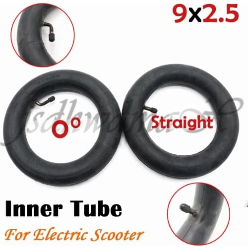 Inner Tube 9x2.50 with bent / Straight Valve For Tricycle Bike Schwinn Kids 3 Wheel Stroller scooter 9 inch
