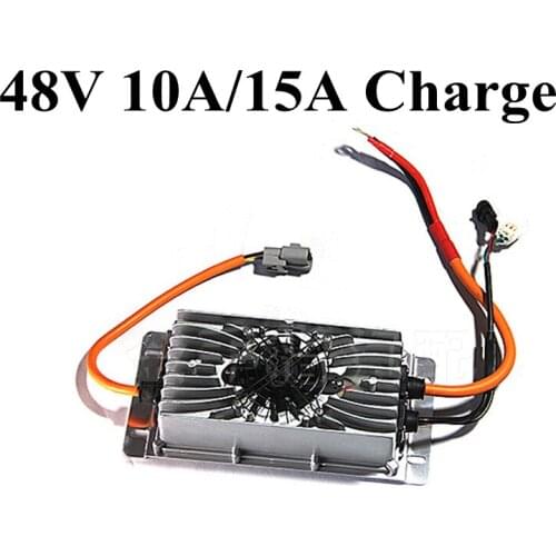 48v 15A Charger 48V 10A Fast Charger for 14s 13S 54.6V Li Ion 16s 58.4v Lifepo4 20s 56v LTO Smart Charger Lead Acid Battery