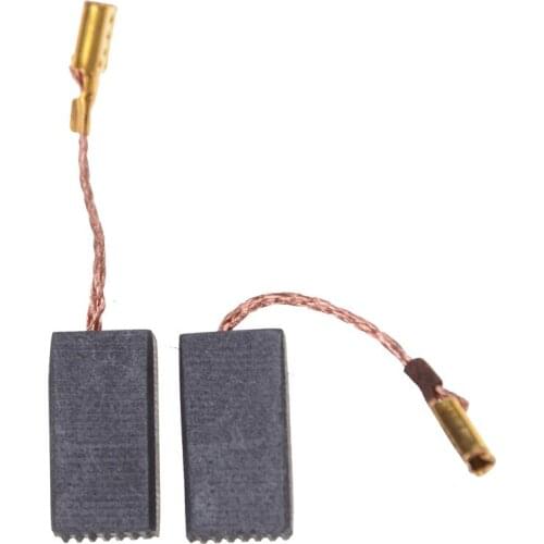 10Pcs 15*8*5mm Mini Drill Electric Grinder Replacement Carbon Brushes Spare Parts For Electric Motors Dremel Rotary Tool