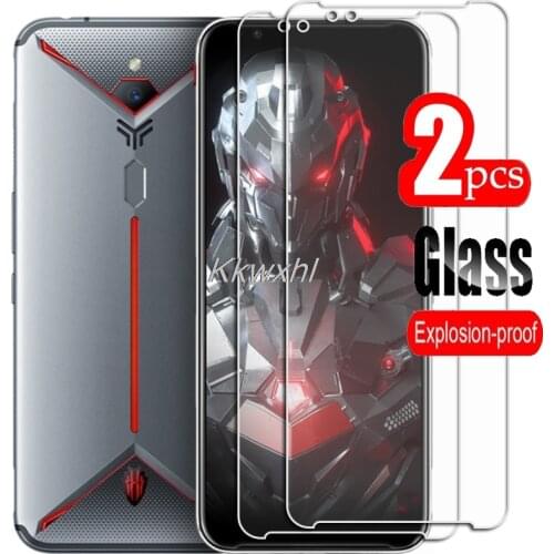 2PCS FOR ZTE Nubia Red Magic 3 3S HD Tempered Glass Protective On RedMagic Magic3 NX629J NX629J_V1S Phone Screen Protector Film