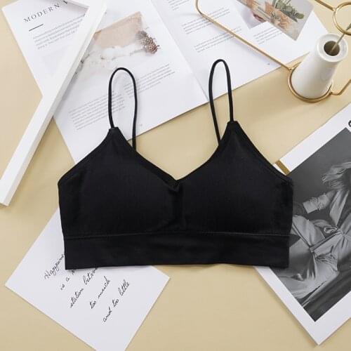 Elastic Gathering Bralette Push Up Bra Summer Anti-light Korean Style Wild Bra Tube Top Sexy No Rims Bra For Women Girls