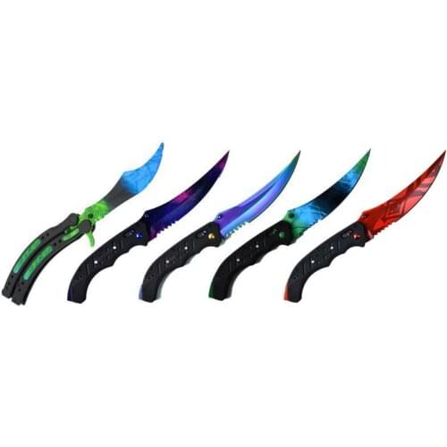 For CS GO Karambit Knife Graphics Car Stickers Colorful Fashion Laptop SUV JDM Camper Waterproof Vinyl Car Decals