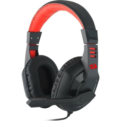 Redragon H120 Gaming Headset Wired Over Ear PC Gaming Headphones Mic Built-in Noise Reduction for PC Laptop Tablet PS4 Xbox One