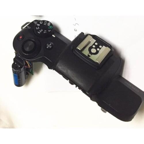 Used For Canon EOS M50 Kiss M SLR Top Cover Case Back Shell Frame With Button Flex Cable Flash Board Black Original