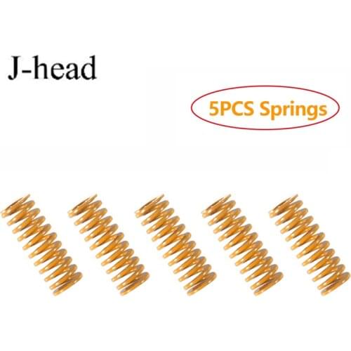 J-head Metal hardware namely springs Pressure Springs 3D Printer 25mm OD 8mm ID 4mm for CR 10 Ender 3 Hotbed 3D Printer Spring