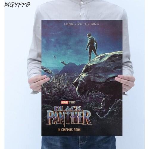 Classic Kraft Movie Paper Poster Decoration Wall Sticker Household Products 50.5x3cm