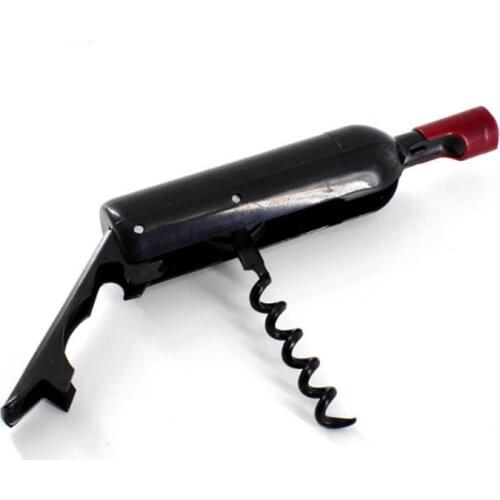 Creative Kitchen Tools 2 In 1 Opener Wine Corkscrew Waiter Bottle Beer Cap Opener kitchen tool
