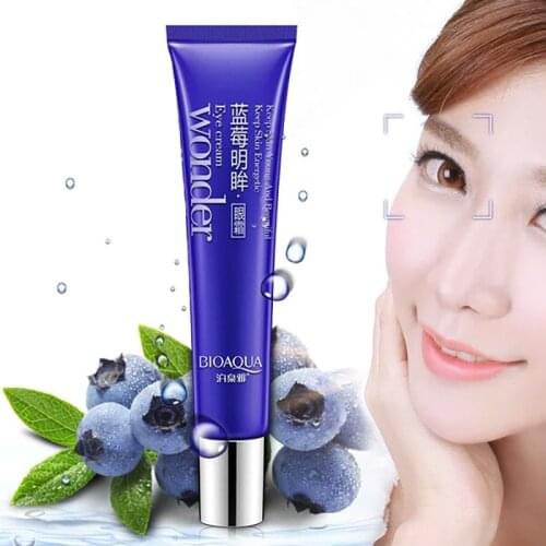 BIOAQUA Wonder Blueberry Lighting Eye Essence Anti Wrinkle Eye Cream Sooth Puffiness Dark Circles Eye Bags Moisturizing Eye Care
