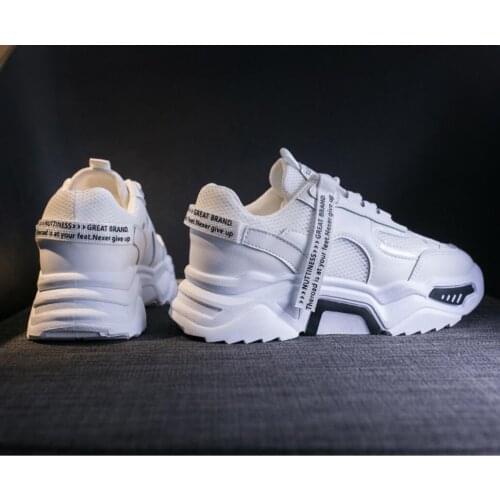 Spring Fashion Womens Shoes Sneakers Show High Running Shoes Platform Comfortable Breathable Trend Sneaker Vulcanize Shoes