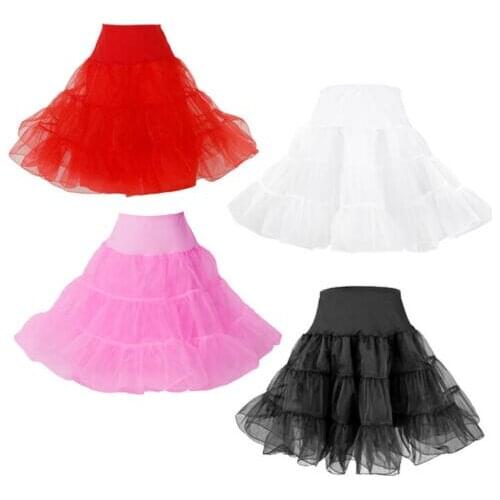Hip Hop 50s Shop Womens Vintage Style Crinoline Petticoat Slip