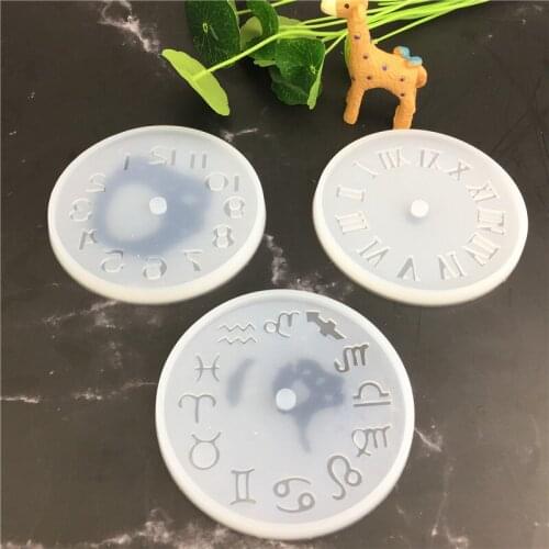 Mini Clock Silicone Cake Mold Design Cupcake Decoration Fondant 3D Watch Soap Cake Tool Sugarcraft Bakeware Wholesale