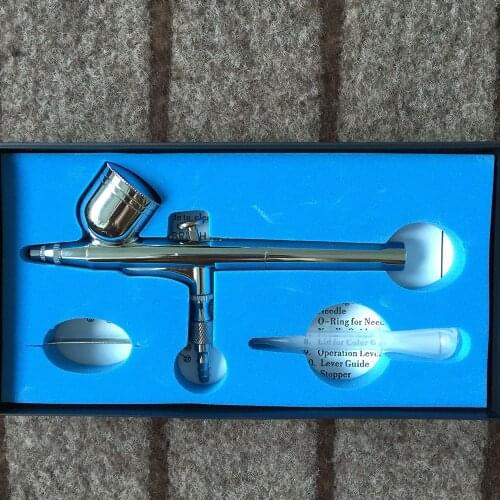 SAT5107 mini air compressor for airbrush makeup foundation airbrush kit double action makeup airbrush kit