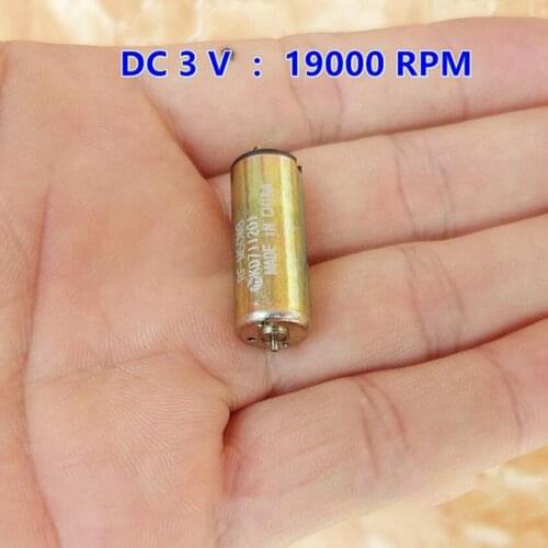 1PC M50 model micro motor DC 3V 19000rpm short shaft miniature DC motor high quality small electric machinery accessories DIY