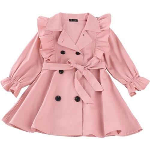 YIzhongxiaoyao Trench Coats For Girls