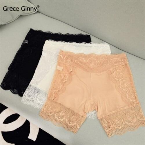 2 Pieces/lot Lace galea pants safety pants anti-light underwear panties sexy underwear