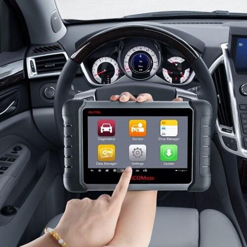 Autel MaxiCOM MK808 OBDII Car Scanner IMMO EPB SAS BMS TPMS DPF Service Diagnostic Tool MD802 All Systems + MaxiCheck Pro