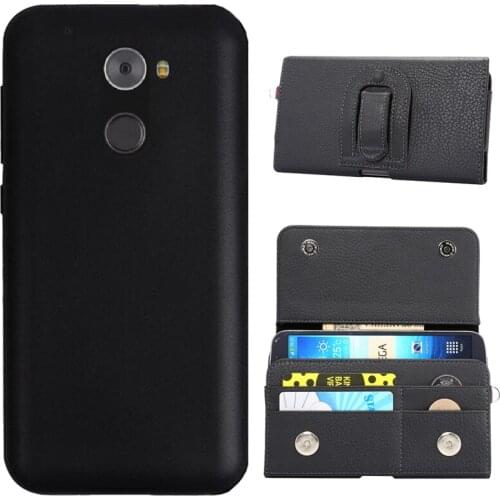 ITien Premium Style Protect Holder Leather Cover Phone Case For EE Hawk 5 inch TPU Silicone Pouch Shell Wallet Etui Skin