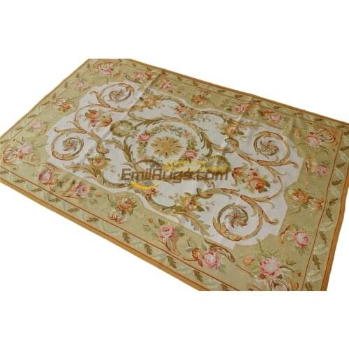 Chinese silk rug point New Listing Square Natural