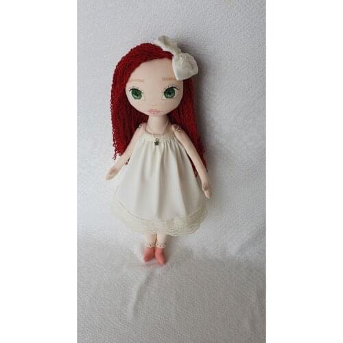 Handmade Natural Cloth Doll 38 Cm