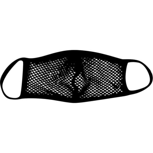 Adult Breathable Face Masks For Women Men Mesh See-through Cotton Mask For Outdoor Summer Dress Masks Masques Decoration