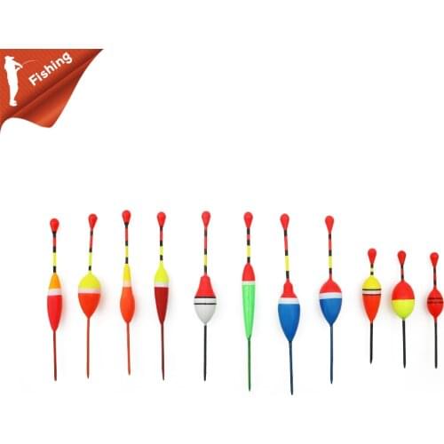Mix Size Color Ice Fishing Float Bobber Set Buoy Floats for Carp Fishing Tackle Accessories Float Fishing