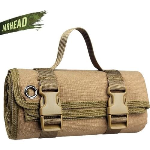 Nylon Tactical AR15 M4 M16 Lightweight Roll-Up Shooting Mat Non-padded Accessories Hunting Gun Rifle Cleaning Mat Hunting Sniper