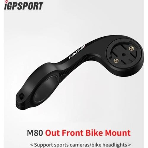 IGPSPORT S80 Out Front Bike Mount For iGPSPORT iGS10 iGS20 iGS130 iGS50EiGS8 garmin Edge130 200 520 820 1000 1030 computer