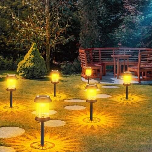 Solar Outdoor Light Lawn Street Lamp LED Waterproof Decorative Landscape Garden Solar Lights For Garden Decoration Fence Light