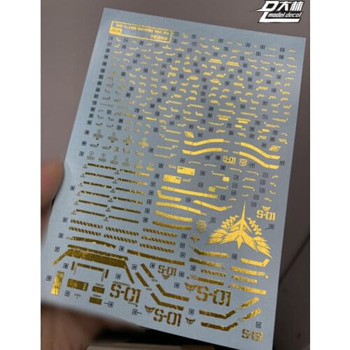 UC35 MG 1/100 VER.KA. SAZABI Gundam Water sticker Decal Action Figure Assemble Model Toys