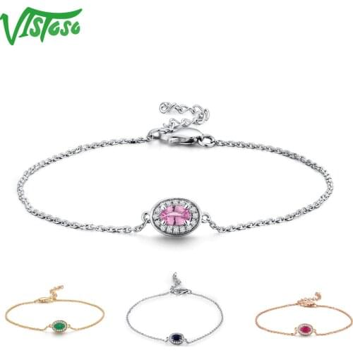 Синие браслеты VISTOSO China At AliExpress