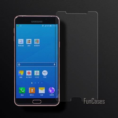 Tempered Glass For Samsung Galaxy A9 Screen Protector Film For Samsung Galaxy A9 2.5D Curved Screen Film 0.26mm HD Tempered Film