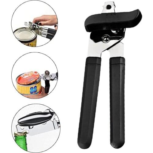 1PC Portable Can Opener Stainless Steel Screw Opener Kitchen Opener Canning Knife Beer Cans Bottle Opener Home kitchen Gadgets